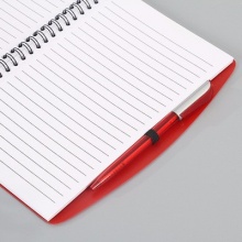 红色线圈笔记本
